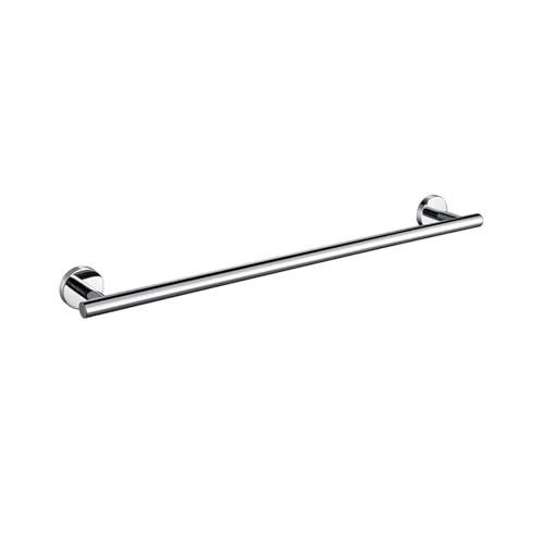 Polished Chrome Stainless Steel Toilet Paper Holder Wall Hook Towel Rack Mounted Kitchen Bathroom WC Accessories(PC-Tower Bar 45)