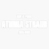 Athena Strand Bumper Sticker Vinyl Decal 5"