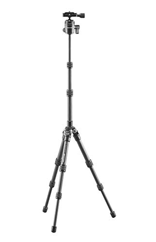 Cullmann Carvao 816TCS Treppiede Da Viaggio In Carbonio (Max. 70, Altezza 5 Cm, Dimensione Imballo 27 Cm, Carico 4 Kg, Peso 445 G) - 4