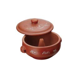 Kanda 311019 Purple Sand Steam Pot, Medium, 7.1 inches (18 cm)