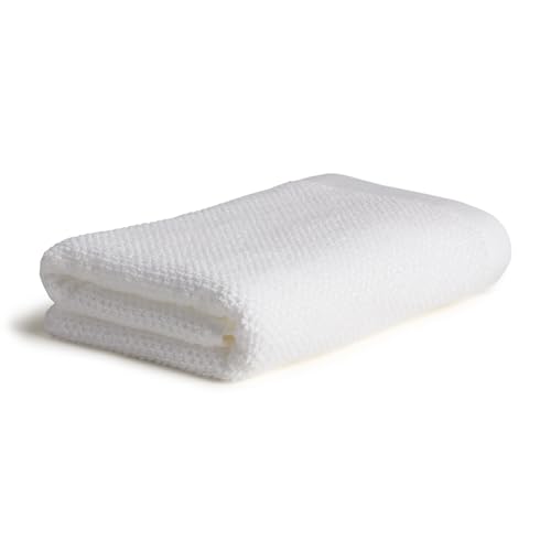 Möve Serviette de toilette Bliss - 50 x 100 cm - 100 % coton - Neige