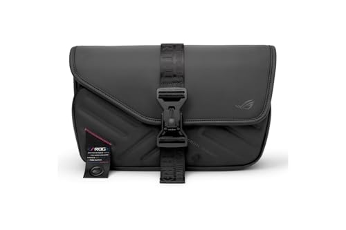 ASUS ROG Slash 4.0 BC3004 Sac de Transport, Polyester/Cuir PU, Noir, ROG Ally/ROG Ally X
