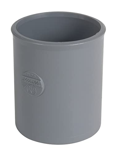 manchon pvc - femelle / femelle - diamètre 63 mm - nicoll m2l
