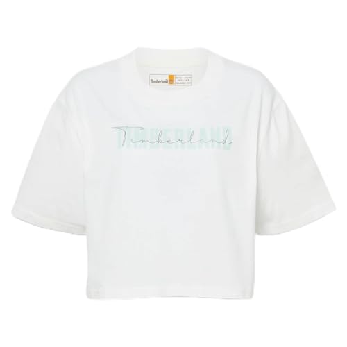 T-shirt court Timberland femme en maille respirante à manches courtes