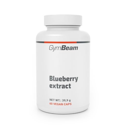 GymBeam Integratore a base di Mirtillo 60 cps, Estratto Funzionale di Mirtillo, Ricco di Composti Bioattivi, Utile per Sistema Cardiovascolare, Occhi e Articolazioni, in Capsule Vegane