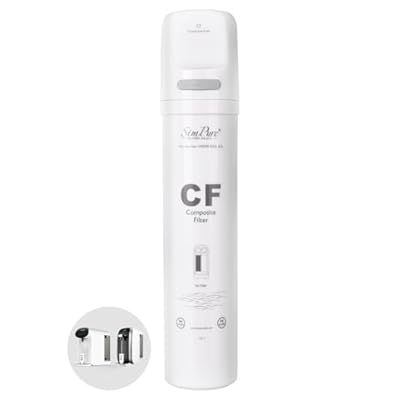 SimPure Y7/Y7P Series CF Filter Replacement Cartridge for SimPure Y7, Y7P-W, Y7P-BW, 6 Months Replacement Cartridge (1 Pack)