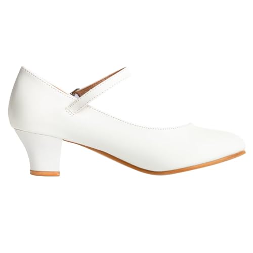 Image of ARCLIBER Character Shoes for Women Ankle Strap 1.55 inch Dance Heels for Ballroom Salsa Tango