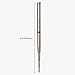 Monteverde USA Ballpoint Refill to Fit Montblanc Ballpoint Pens - Medium Point, Soft Roll, Blue (2 Pack) (M132BU)