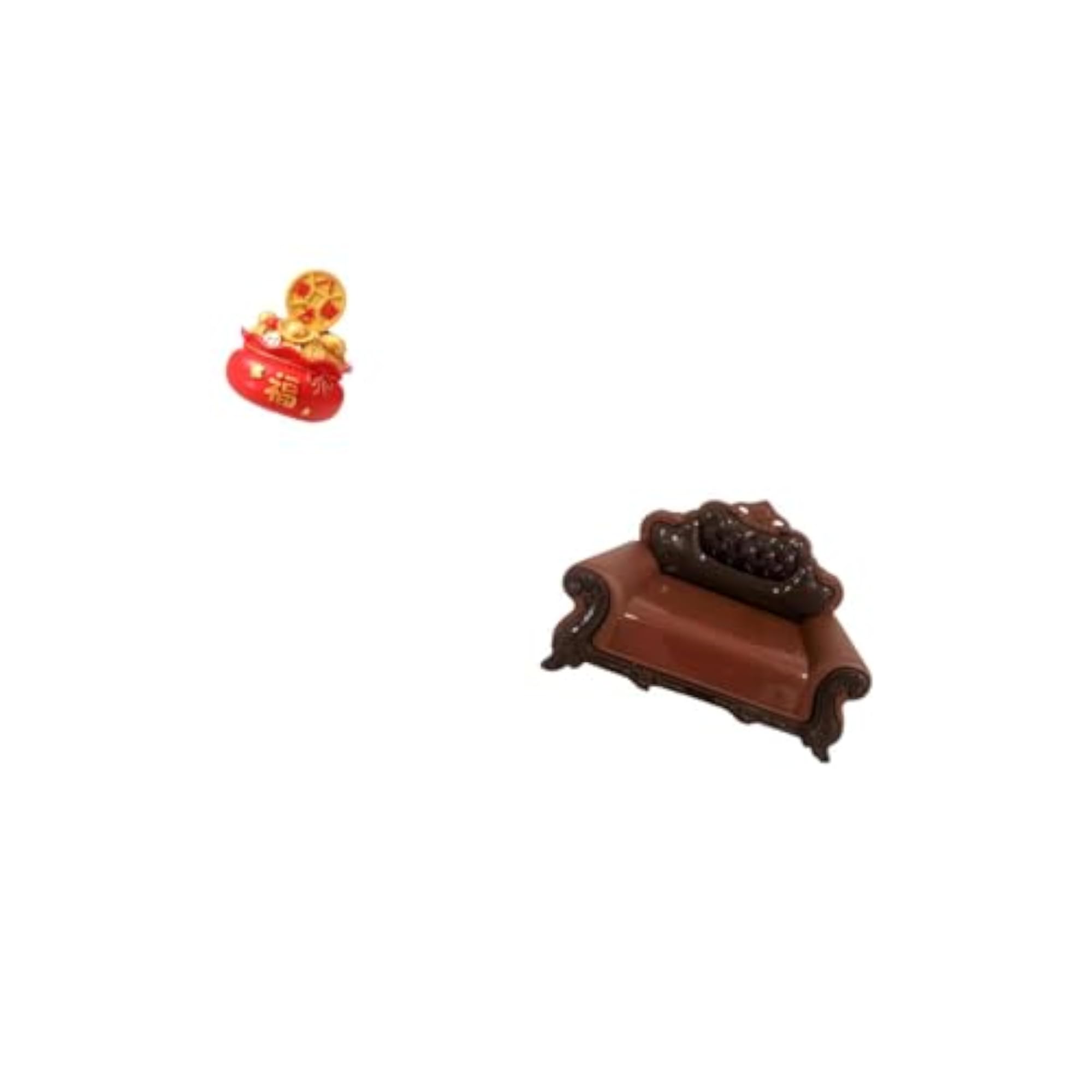 Festival Treasure Basin Cornucopia Ornament for Miniature Decor