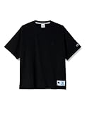 [チャンピオン] Tシャツ 半袖 綿100% ワンポイントロゴ リラックスフィット ショートスリーブTシャツ アクションスタイル C3-V331 メンズ ブラック 3L