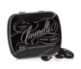 Black Label, Regaliz Italiano sin Gluten, Caramelos de Orozuz, Pack de 12 x 40 g