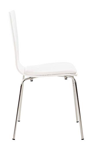 CLP Sedia Impilabile Aaron in Legno e Similpelle i...