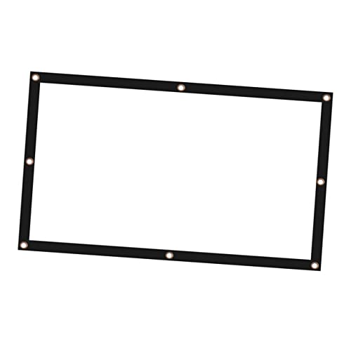 Pantalla de proyector portátil y plegable para exteriores