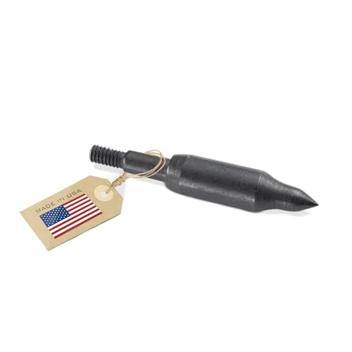 VPA 6 Pack Field Points 100 125 150 175 200 250 300 Grain Screw in Points for Compound, Crossbow, and Traditional Bows (200gr.)