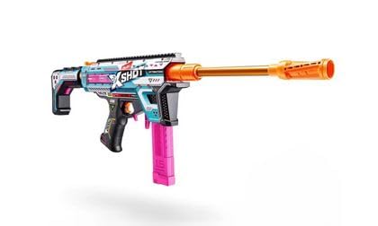 Pro Motorized Blaster S1 AEB Automatic Electric Dart Gun with Adjustable Shoulder Rest, Accuracy Pro Roller Scar, Semi or Full Auto, Shoots 160FPS, Air Pocket Technology Darts