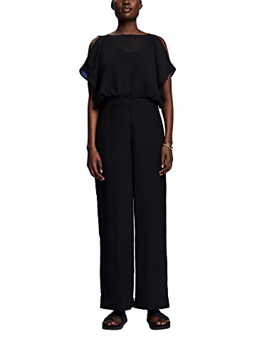 ESPRIT Damen 043EO1L304 Overalls, 001/BLACK, 40