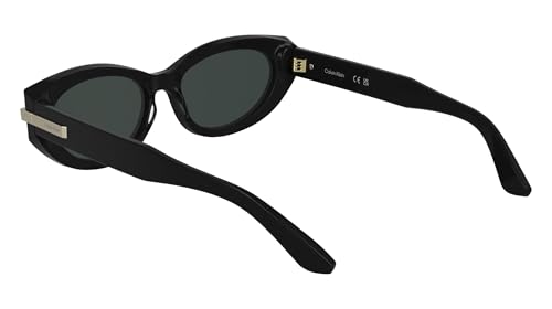 Calvin Klein Women's Sunglasses CK25502S - Black with Solid Grey Lens4
