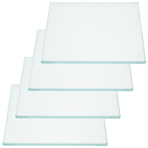 Plaque de mélange verre Beaupretty avec couteau pour poudre