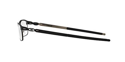 Image of Oakley mens Ox3184 Tincup Rectangular Prescription Eyeglass Frames