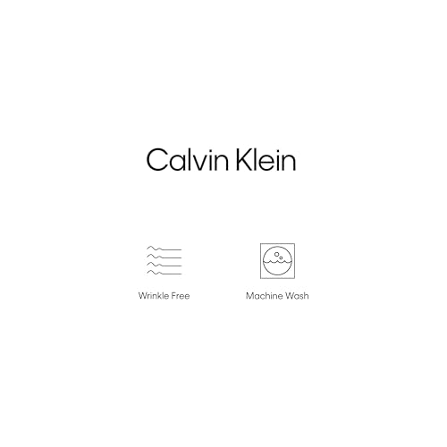 Calvin Klein Men's Dress Shirts Slim Fit Non Iron Solid, Black, 15.5" Neck 34"-35" Sleeve - image 5