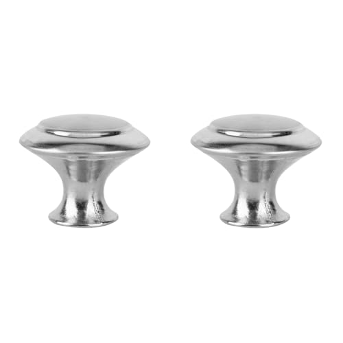 Confezione da 20 pomelli per cassetti maniglie per armadietti da cucina Manopole rotonde per cassettiere per cassettiera in acciaio inossidabile per semplice ferramenta per