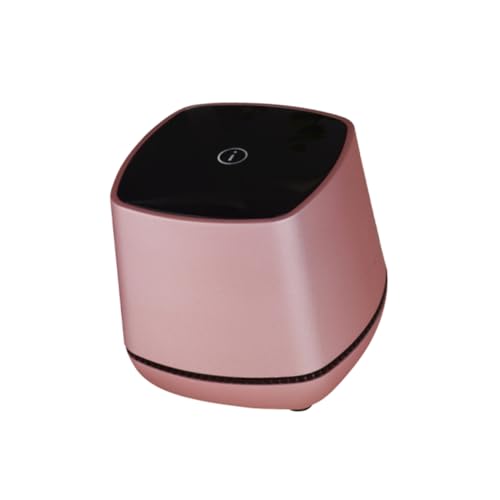 SEWACC Portable USB Powered Desktop Speaker Wired Mini Bass Sound Music Player for Compact Rose Design for Laptops and Cell Phones