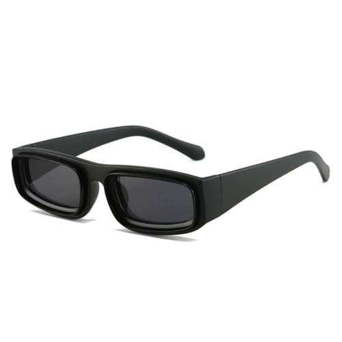 Lunettes de soleil carrées double monture vintage pour hommes et femmes