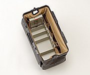 Durasol RUSTICANA 8111, Arzttasche für medizinische Geräte , Schwarz, 2 Fronttaschen, Größe Groß