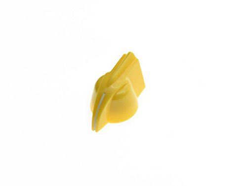 Boutons de tête de poulet jaune Kaish surélevé pour ampli