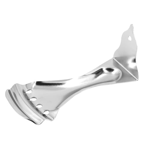 Mikinona 4 テールピース ギターの交換部品 ギターアクセサリー テイルピースギター リゾネーターギターパーツ エレキギター 弦 橋 付属品 金属