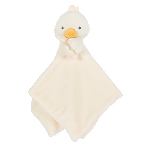 Image of Kids Preferred Carter's Chick Duck Stuffed Animal Security Blanket Soft Yellow Baby Lovey Unisex Lovie Baby Gifts for Newborn Toddler Snuggle Toy