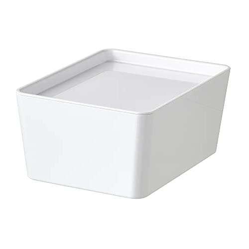 Ikea TSSP Box with lid, white13x18x8 cm (5x7x3 ¼ ) (plastic, Rectangular) (B09DKD5QRW) Amazon Price History, Amazon Price Tracker