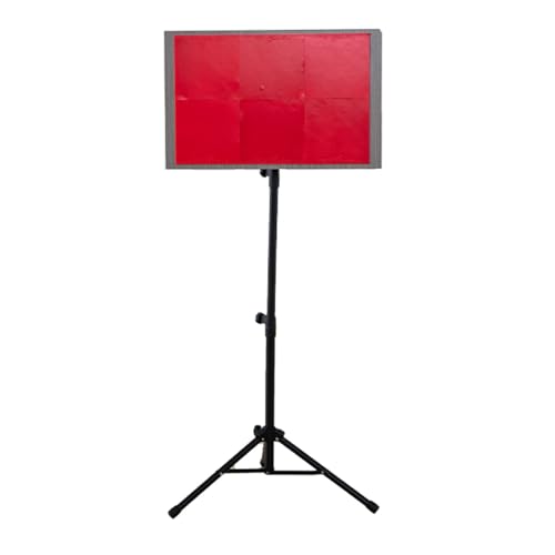 DonHeK Portable Table Tennis Rebound,Pingpong Return Board Self Training Equipment,Stand is Height Adjustable for Home Gym Community Game Rooms