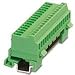 1832879, Conn DIN Rail M 16 POS 3.81mm Screw T DIN Rail 8A