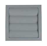 Photo Gallery Ø 125mm griglia di ventilazione con lamelle mobili, valvola antiritorno con protezione dagli insetti, grigio Photo Gallery Ø 125mm griglia di ventilazione con lamelle mobili, valvola antiritorno con protezione dagli insetti, grigio
