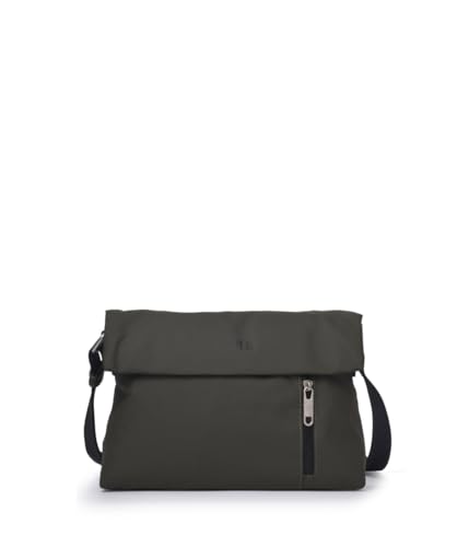 KCB Bandolera Antirrobo Pequeña Star | Estilo Moderno y Práctico | Diseño Seguro y Compacto | Ideal para el Día a Día | Asas Ajustables | 100% Vegano | Color Khaki