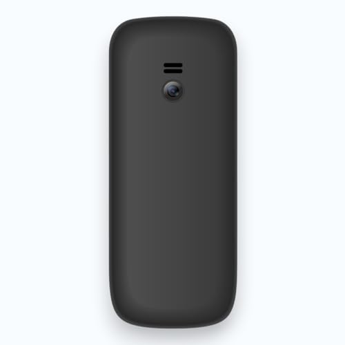 Image of HOTLINE H312 Dual SIM Keypad Mobile Phone | 1.77 inch Display | Wireless FM | Digital Camera | Expandable Memory | LED Torch and Long Battery Life (Black)