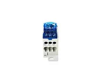 Positions Screw Terminal Strip Blocks with CoverJunction Box Branch Box din Rail Terminal Block Wire Box Computer Room Cabinet Wire Splitter Connector (160A)