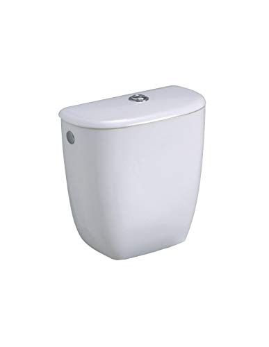 ALLIA-Réservoir Bastia, équipé mécanisme silencieux GEBERIT classe acoustique 1, double-chasse 3L 6L à bouton poussoir chromé réf 00382510000640