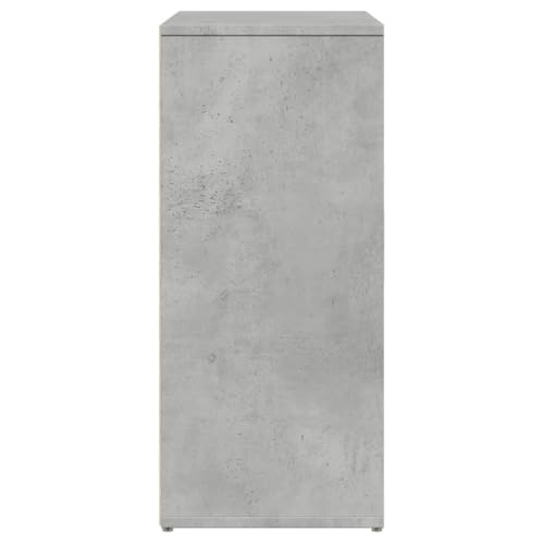 Aparador robusto de madera moderna 60x31x70 cm con amplio espacio de almacenamiento 7