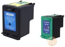 Amazon.com: for HP PhotoSmart C52080 C5550 C5580 2 Pack CB335WN CB337WN ...