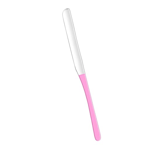 PLAFOPE Stainless Steel Makeup Spatula for Mixing Foundation and Cosmetics Long Handle Cosmetic Spatula Tool for Nail Art and Pigments Durable and Easy to Clean Makeup Mixer