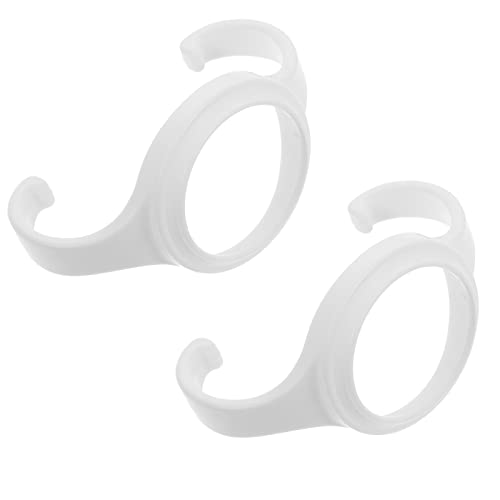 DOITOOL 2 pcs infantil garrafa de enfermagem segurando alças anti-escald alimentos de garrafa de ali