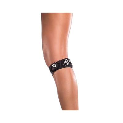 DonJoy Performance Webtech Patella Knee Strap Patellar Tendonitis Band, Jumpers Knee Strap, Adjustable Support for Running, Basketball, Volleyball, Squats, Weightlifting