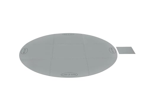 Lay-Z-Spa Round Floor Protector, 10 Piece Hot Tub Mat, Spa Accessory (Fits most models) Grey, 2.1m...