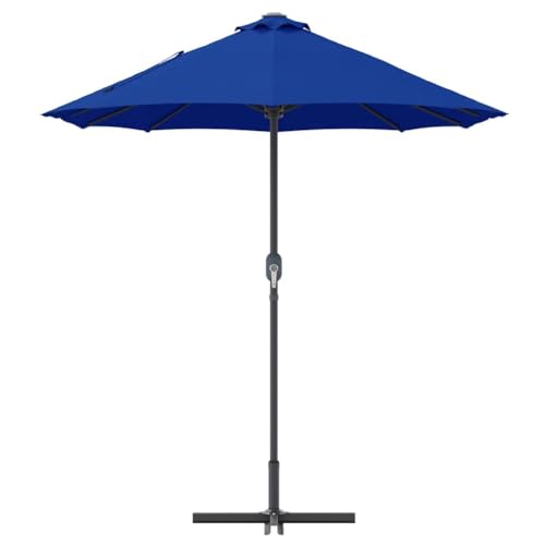 Parasol de jardin anti-UV grand format sable pliable