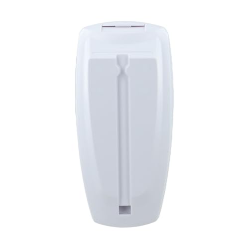 FACAIIO Alarma con detector de movimiento PIR para exteriores, sensor infrarrojo dual de 110°, rango de 8-12 m, ABS resistente a la intemperie para sistema de seguridad del hogar, color gris