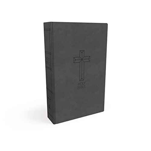 NKJV, Value Thinline Bible, Leathersoft, Black, Red Letter, Comfort Print: Holy Bible, New King James Version