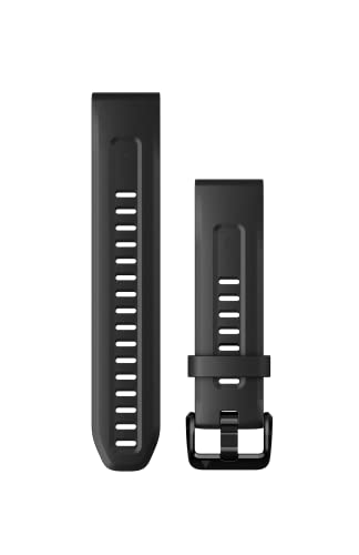 Garmin Quickfit-Armband 20 mm, Silikon, Schwarz