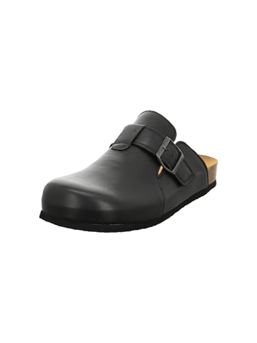Think! Herren WOLFI chromfrei gegerbte nachhaltige Pantolette, SCHWARZ 0000 Think! Herren WOLFI chromfrei gegerbte nachhaltige Pantolette, SCHWARZ 0000